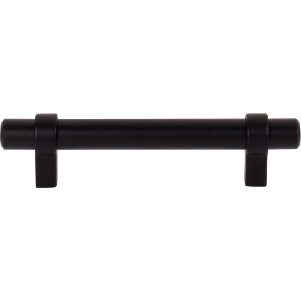 96 mm Center-to-Center Matte Black Key Grande Cabinet Bar Pull - Image 3