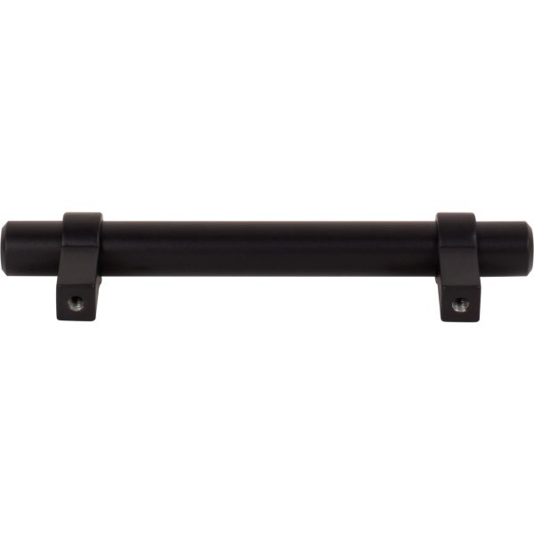 96 mm Center-to-Center Matte Black Key Grande Cabinet Bar Pull - Image 5