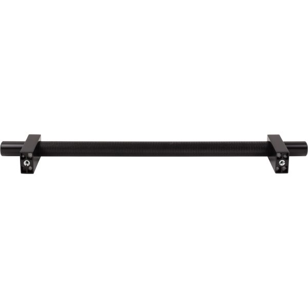 12" Center-to-Center Brushed Gold Larkin 3 Knurled Center Appliance Handle - Image 5
