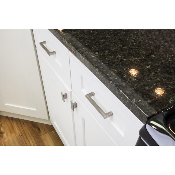 160 mm Center-to-Center Satin Nickel Square Stanton Cabinet Bar Pull - Image 5