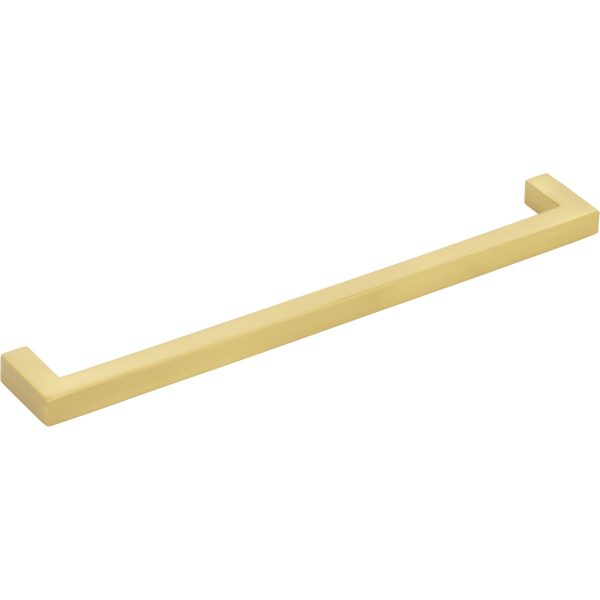 192 mm Center-to-Center Brushed Gold Square Stanton Cabinet Bar Pull - Image 4