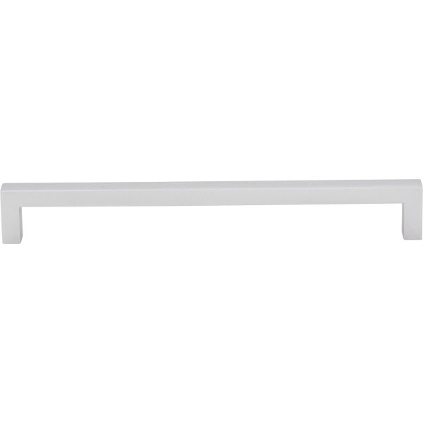 192 mm Center-to-Center Matte Silver Square Stanton Cabinet Bar Pull - Image 3