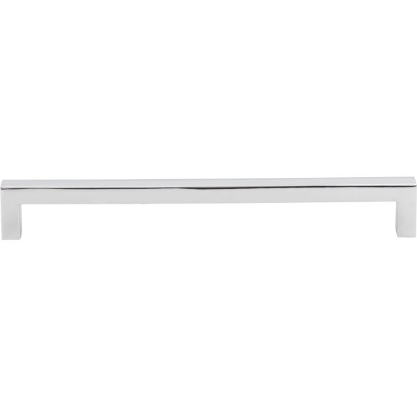 192 mm Center-to-Center Polished Chrome Square Stanton Cabinet Bar Pull - Image 3