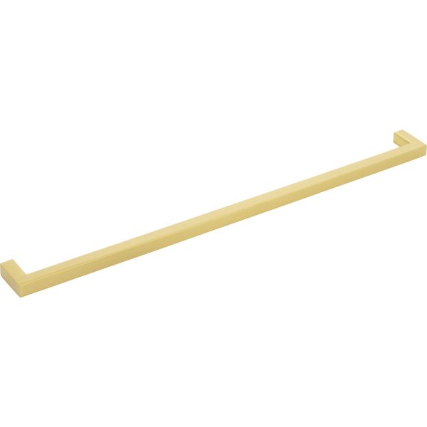 320 mm Center-to-Center Brushed Gold Square Stanton Cabinet Bar Pull - Image 4