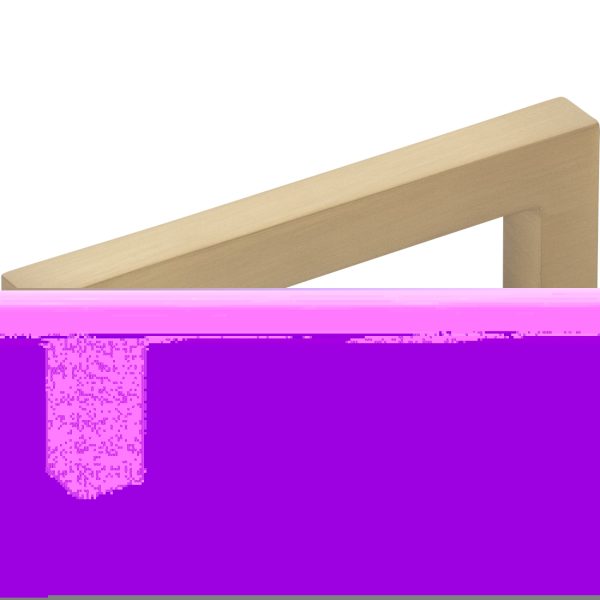 3" Center-to-Center Satin Bronze Square Stanton Cabinet Bar Pull
