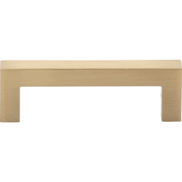 3" Center-to-Center Satin Bronze Square Stanton Cabinet Bar Pull - Image 3