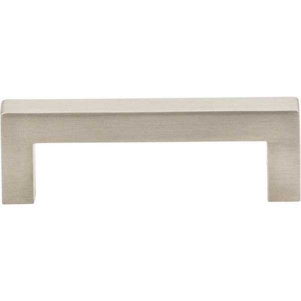 3" Center-to-Center Satin Nickel Square Stanton Cabinet Bar Pull - Image 3