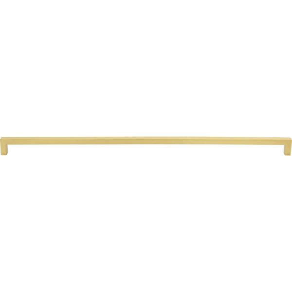 448 mm Center-to-Center Brushed Gold Square Stanton Cabinet Bar Pull - Image 3