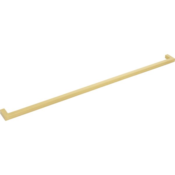 448 mm Center-to-Center Brushed Gold Square Stanton Cabinet Bar Pull - Image 4
