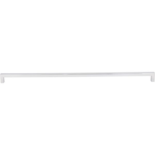 448 mm Center-to-Center Polished Chrome Square Stanton Cabinet Bar Pull - Image 3