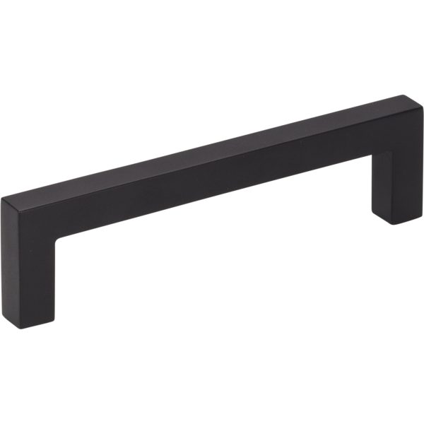 96 mm Center-to-Center Matte Black Square Stanton Cabinet Bar Pull