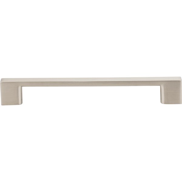 160 mm Center-to-Center Satin Nickel Square Sutton Cabinet Bar Pull - Image 3