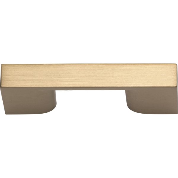 32 mm Center-to-Center Satin Bronze Square Sutton Cabinet Bar Pull - Image 4