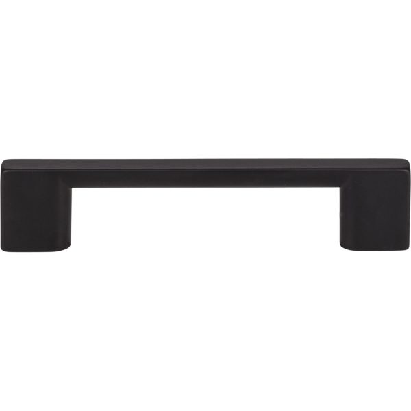 96 mm Center-to-Center Matte Black Square Sutton Cabinet Bar Pull - Image 3