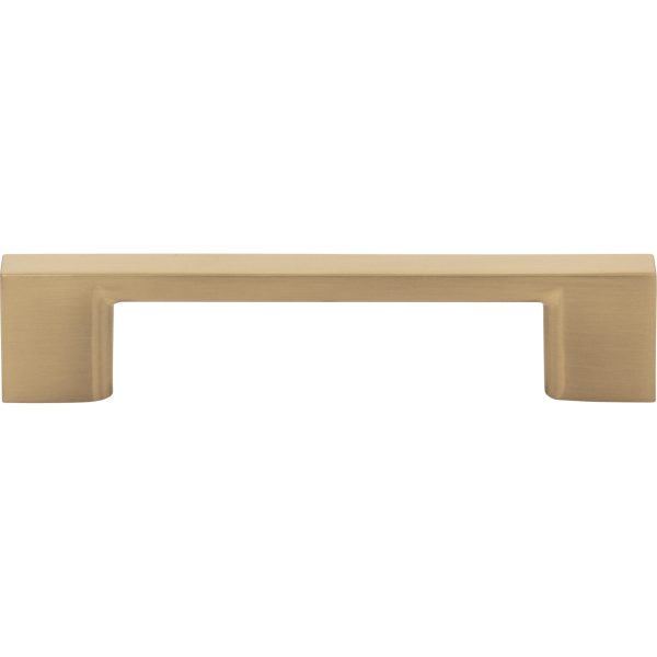 96 mm Center-to-Center Satin Bronze Square Sutton Cabinet Bar Pull - Image 3