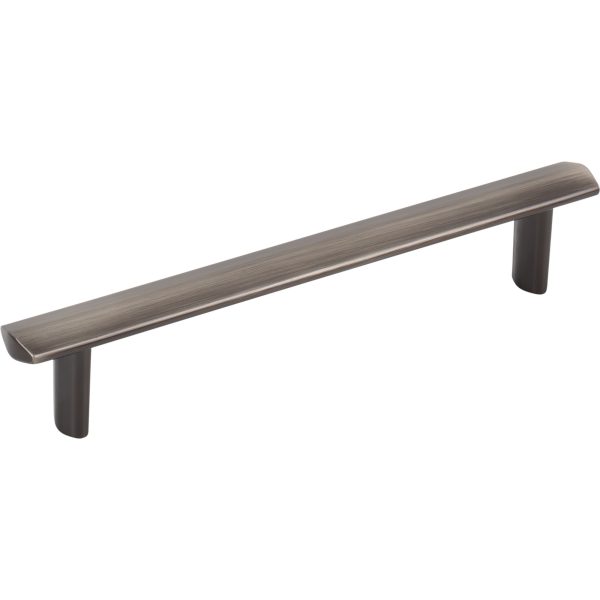128 mm Center-to-Center Brushed Pewter Center-to-Center William Cabinet Pull
