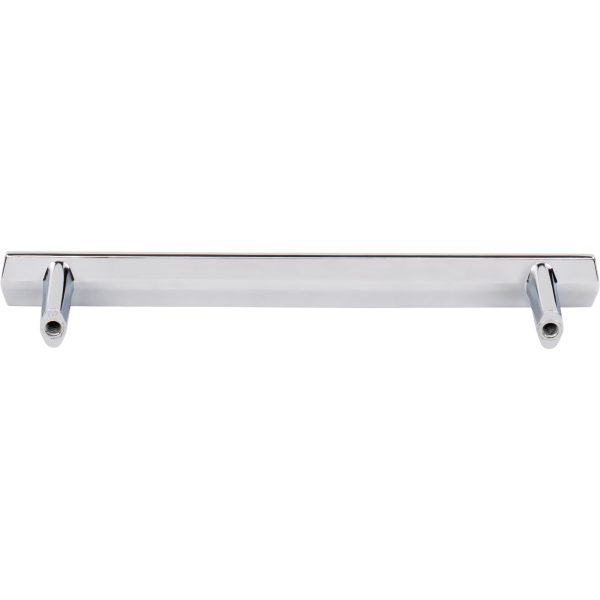 128 mm Center-to-Center Polished Chrome Center-to-Center William Cabinet Pull - Image 5