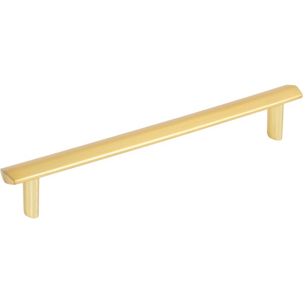 160 mm Center-to-Center Brushed Gold Center-to-Center William Cabinet Pull