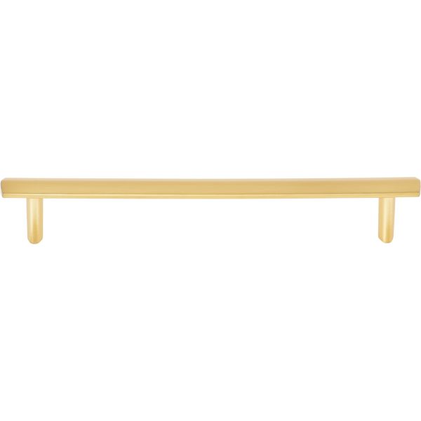 160 mm Center-to-Center Brushed Gold Center-to-Center William Cabinet Pull - Image 3