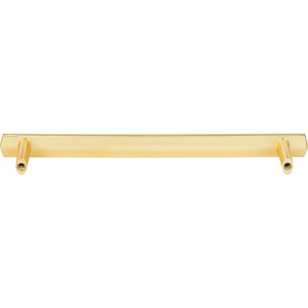 160 mm Center-to-Center Brushed Gold Center-to-Center William Cabinet Pull - Image 5