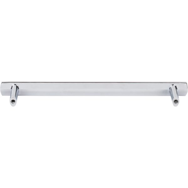 160 mm Center-to-Center Polished Chrome Center-to-Center William Cabinet Pull - Image 5