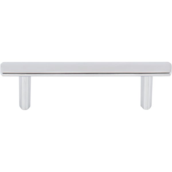 3" Center-to-Center Polished Chrome William Cabinet Pull - Image 3