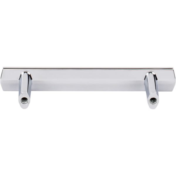 3" Center-to-Center Polished Chrome William Cabinet Pull - Image 5