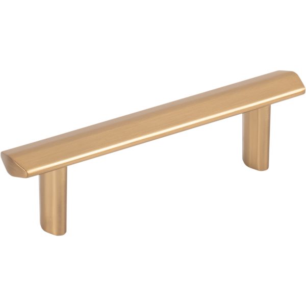 3" Center-to-Center Satin Bronze William Cabinet Pull