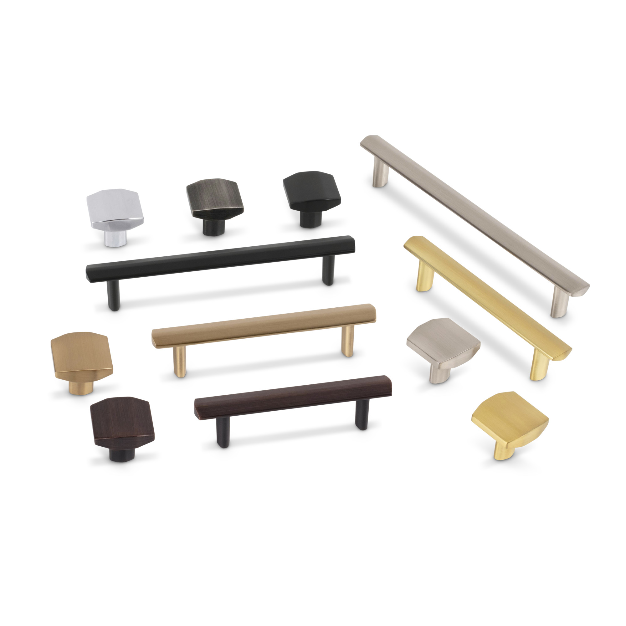 William Cabinet Pull in Satin Nickel
