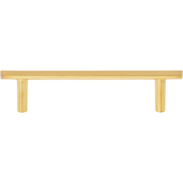 96 mm Center-to-Center Brushed Gold William Cabinet Pull - Image 6