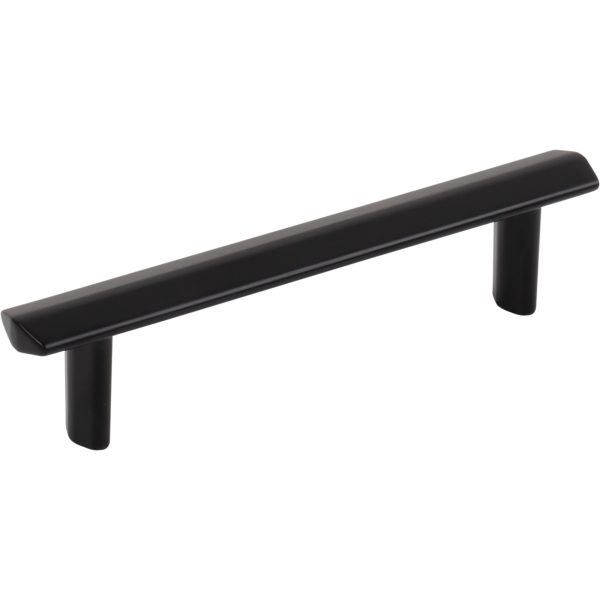 96 mm Center-to-Center Matte Black William Cabinet Pull