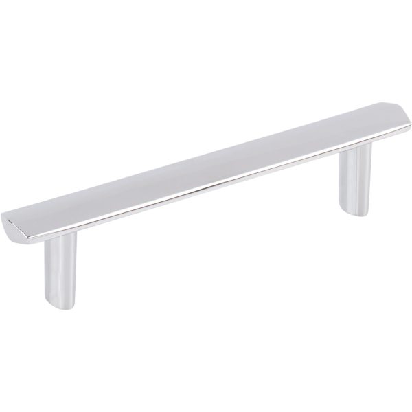96 mm Center-to-Center Polished Chrome William Cabinet Pull