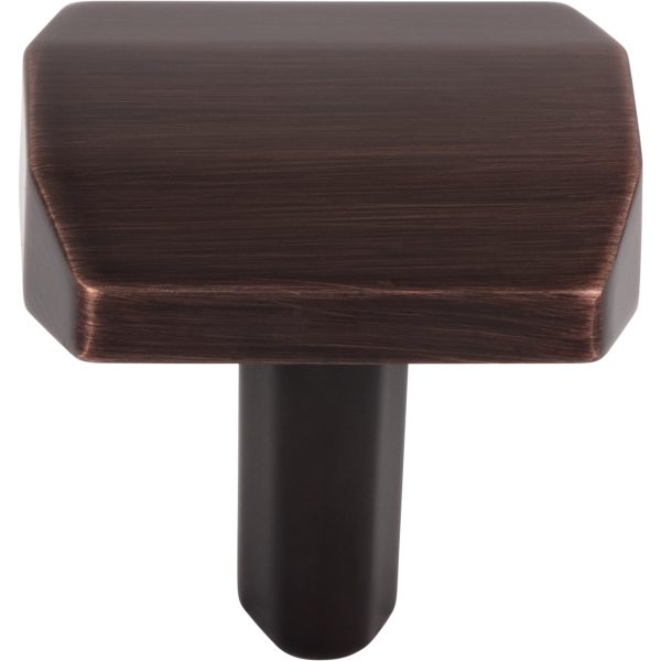 1-1/4"Overall Length Brushed Oil Rubbed Bronze William Cabinet Knob - Image 3