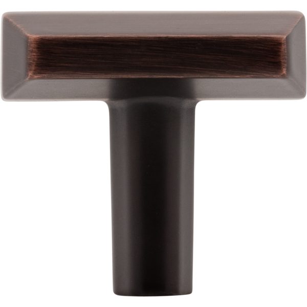 1-1/4"Overall Length Brushed Oil Rubbed Bronze William Cabinet Knob - Image 6