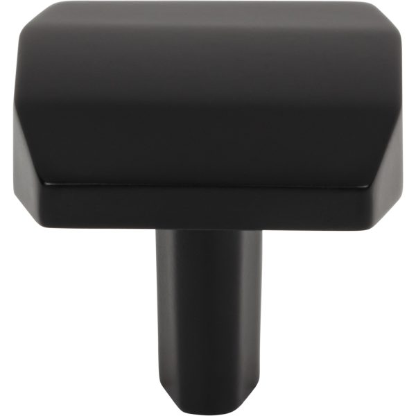 1-1/4"Overall Length Matte Black William Cabinet Knob - Image 3