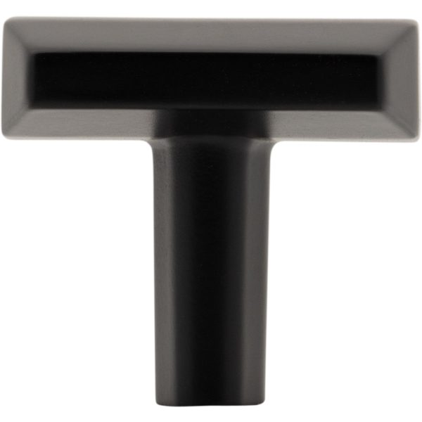 1-1/4"Overall Length Matte Black William Cabinet Knob - Image 6