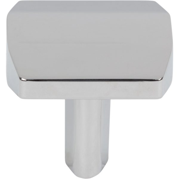 1-1/4"Overall Length Polished Chrome William Cabinet Knob - Image 3