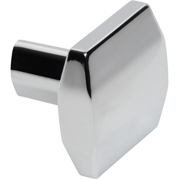 1-1/4"Overall Length Polished Chrome William Cabinet Knob - Image 4