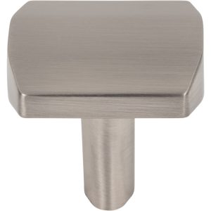 William Cabinet Knob in Satin Nickel