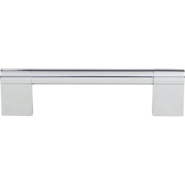 128 mm Center-to-Center Polished Chrome Knox Cabinet Bar Pull - Image 3