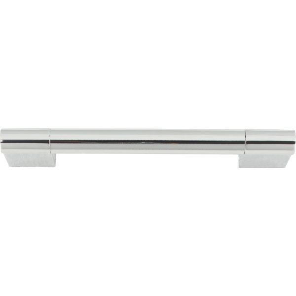 128 mm Center-to-Center Polished Chrome Knox Cabinet Bar Pull - Image 4