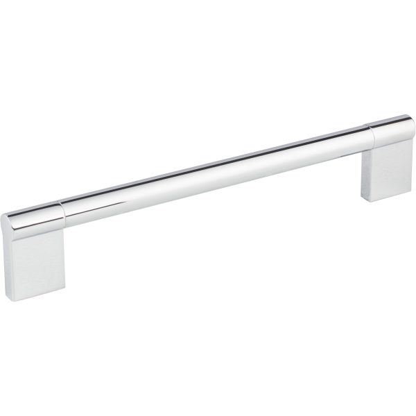 192 mm Center-to-Center Polished Chrome Knox Cabinet Bar Pull