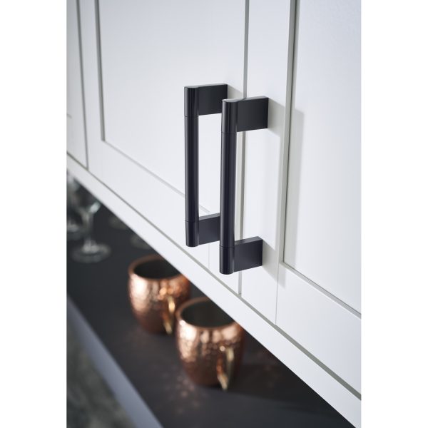 320 mm Center-to-Center Matte Black Knox Cabinet Bar Pull - Image 5