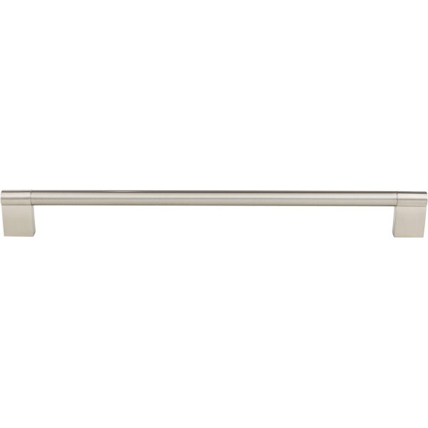 320 mm Center-to-Center Satin Nickel Knox Cabinet Bar Pull - Image 3