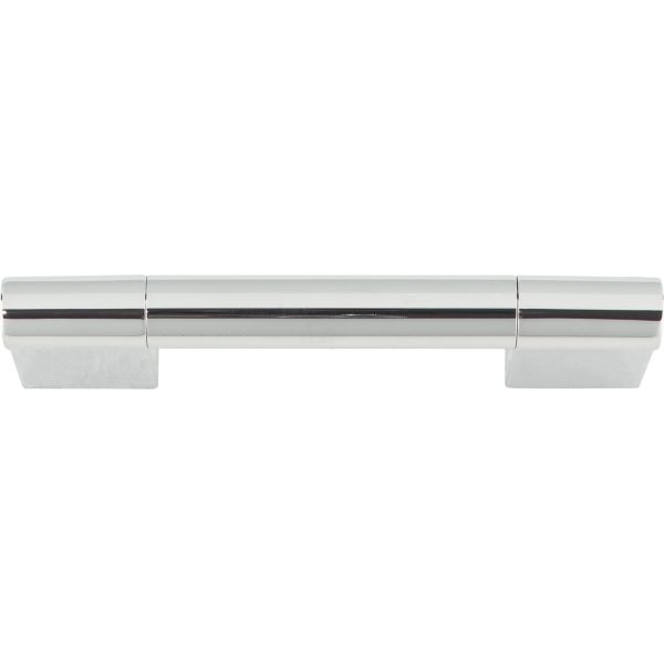 96 mm Center-to-Center Polished Chrome Knox Cabinet Bar Pull - Image 4
