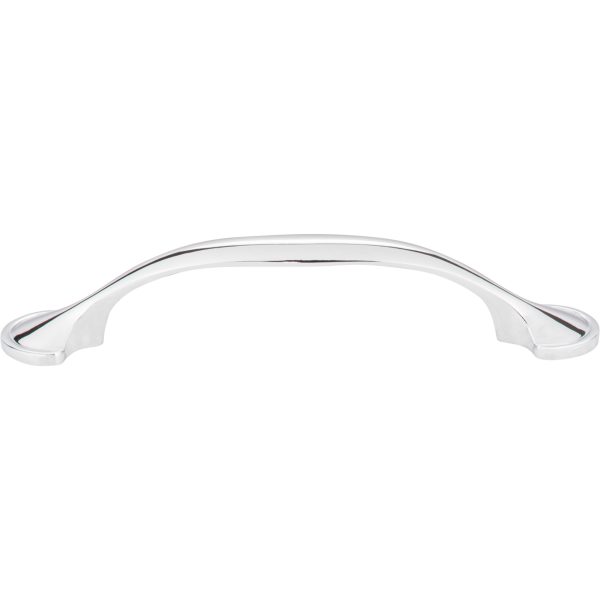 96 mm Center-to-Center Polished Chrome Watervale Cabinet Pull - Image 3