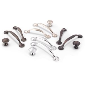 Watervale Cabinet Knob in Satin Nickel