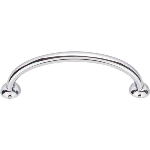 96 mm Center-to-Center Polished Chrome Hudson Cabinet Pull - Image 3