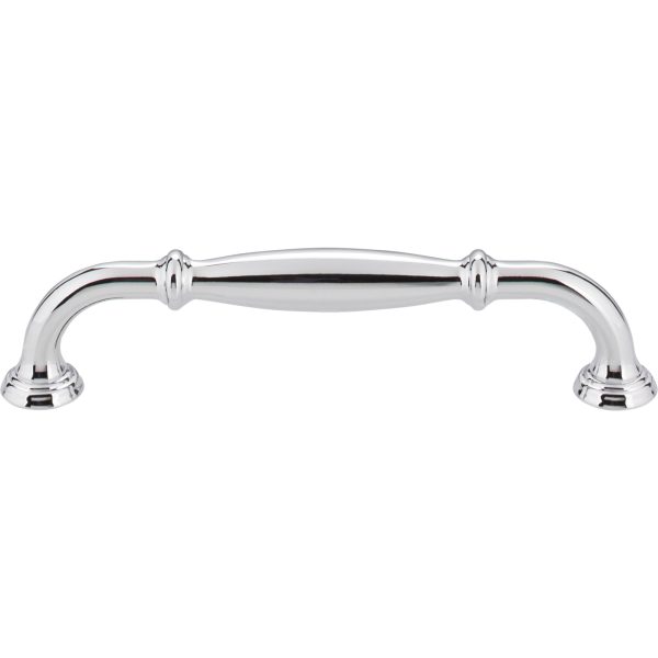 128 mm Center-to-Center Polished Chrome Tiffany Cabinet Pull - Image 3