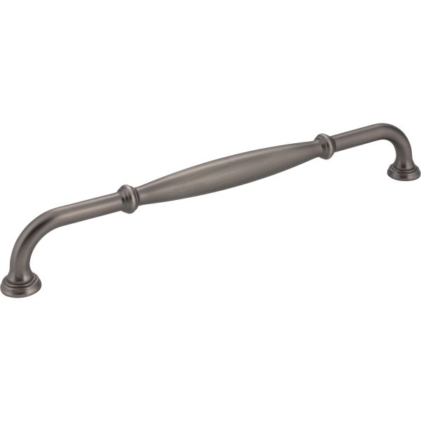 12" Center-to-Center Polished Nickel Tiffany Appliance Handle - Image 2